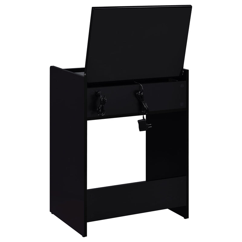 Ayuba - 3 Drawer Makeup Vanity Table With Mirror And Stool