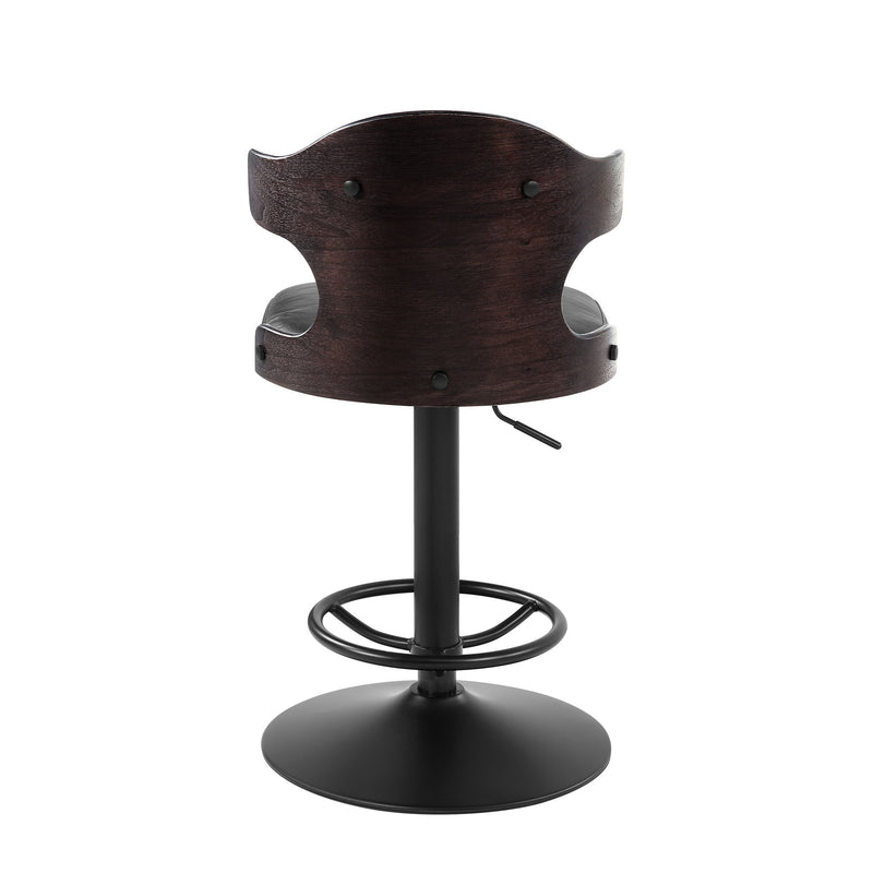 Saby - Adjustable Stool With Swivel - Charcoal
