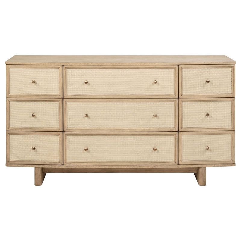 Kimpton - 9 Drawer Dresser Cabinet - Beige