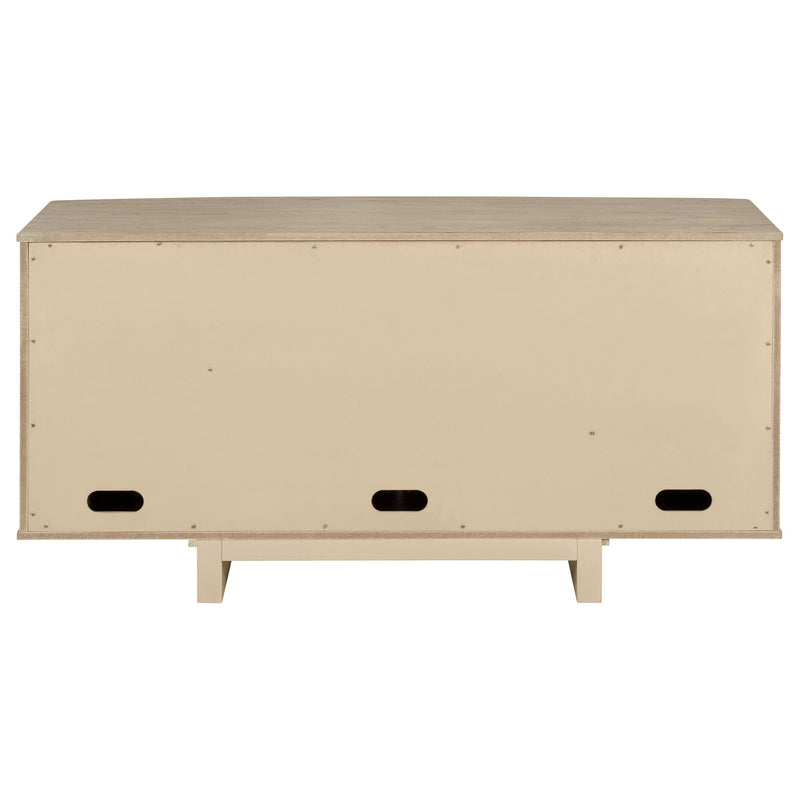Kimpton - 4 Door Sideboard Buffet Cabinet - Beige