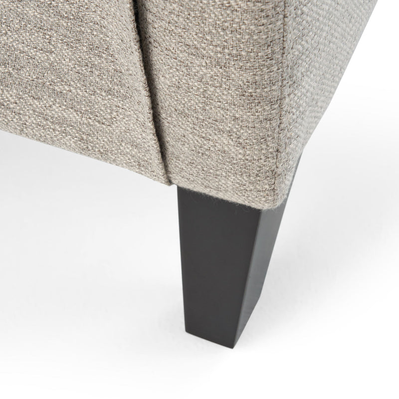 Kiersten - Contemporary Fabric Pushback Recliner
