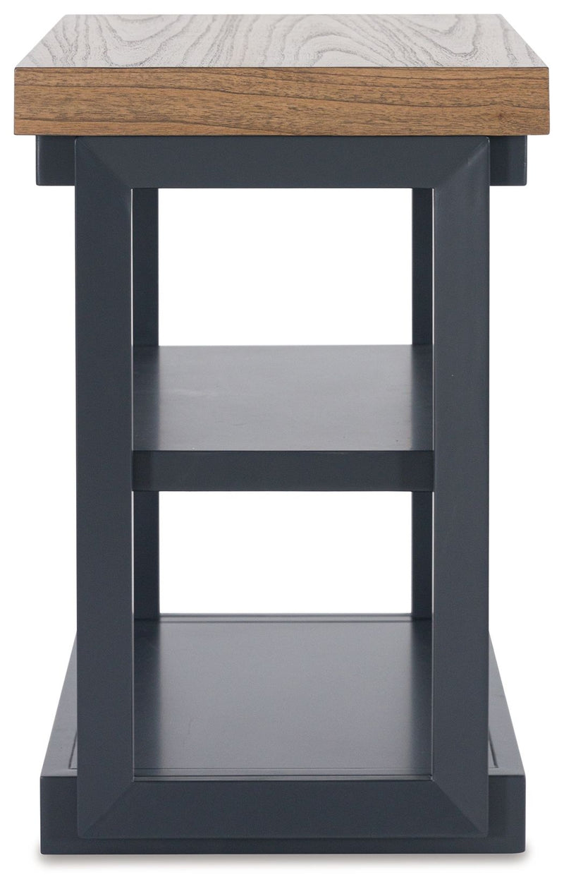 Landocken - Occasional Table Set (Set of 3) - Brown / Blue