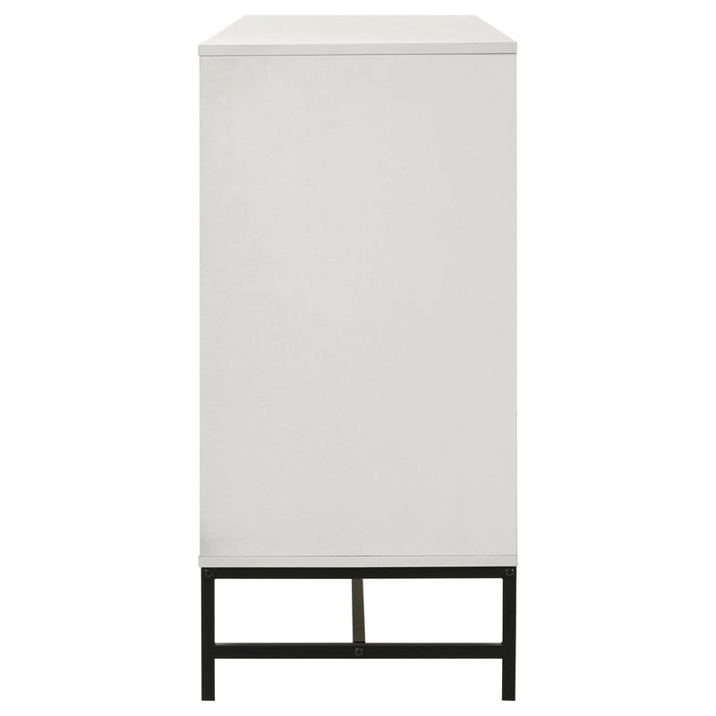 Sonora 6-drawer Bedroom Dresser White