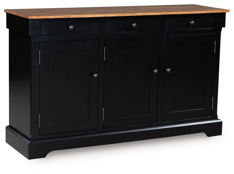 Wildenauer - Dining Room Buffet - Brown / Black