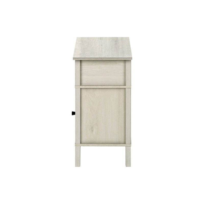 Transitional Accent Table With Storage