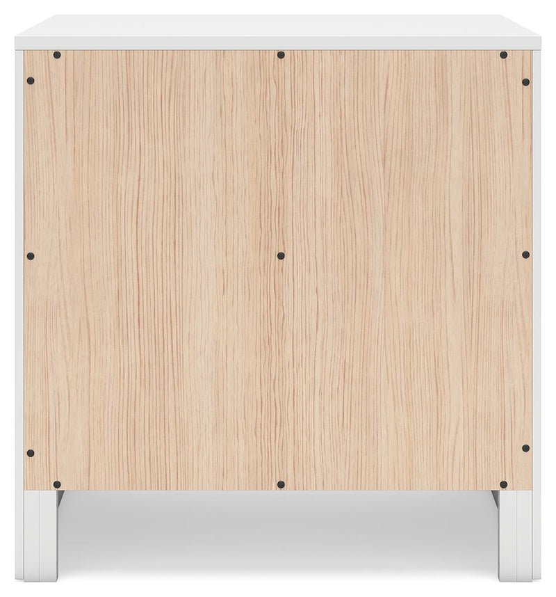 Binterglen - Two Drawer Night Stand - White