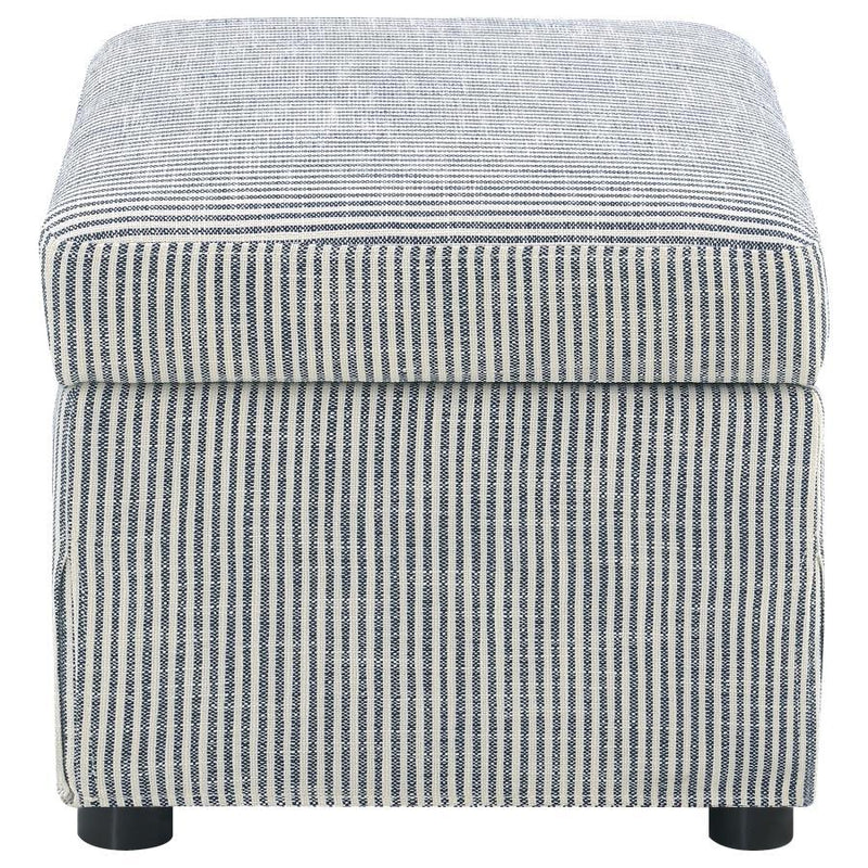 Winter - Upholstered Hydraulic Lift Top Storage Ottoman