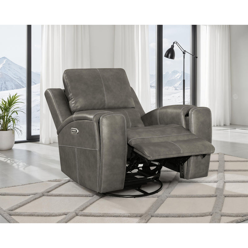 Boyce - Triple Power Swivel Recliner With Independent Adjustments