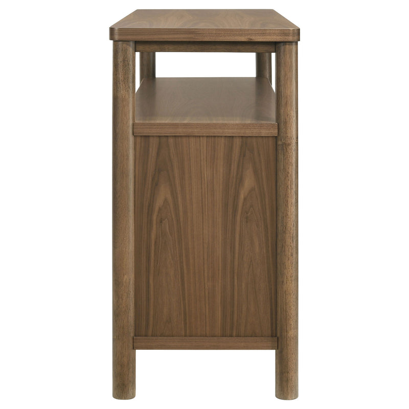 Graham - Sideboard With Open Shelf - Walnut