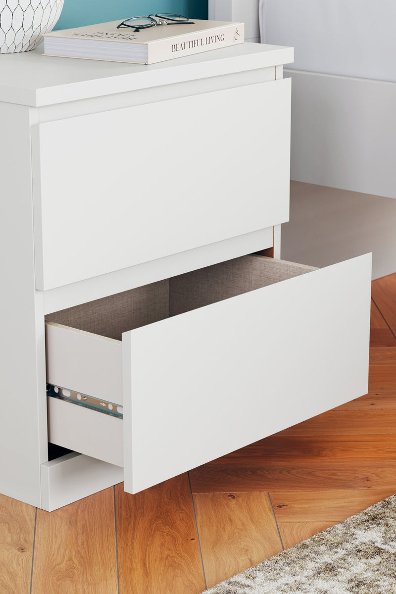 Onita - Two Drawer Night Stand