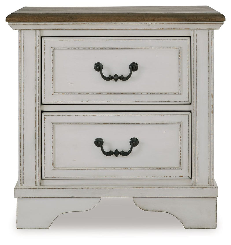 Blendon - Two Drawer Night Stand - Two-tone