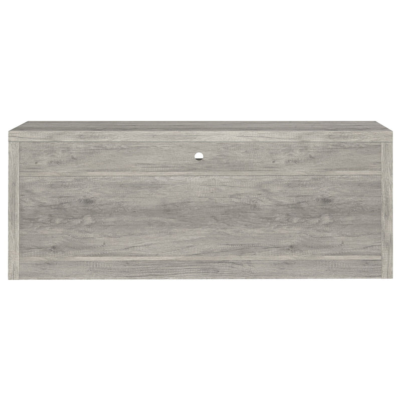 Bergeron - 2 Drawer TV Stand - Driftwood