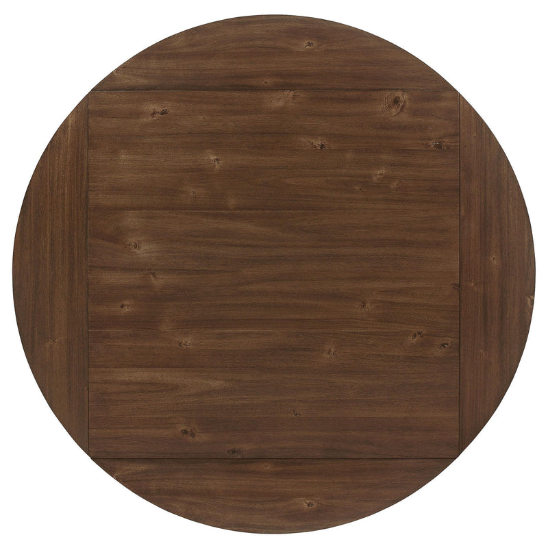 Sanford 60-inch Extension Leaf Counter Dining Table Espresso