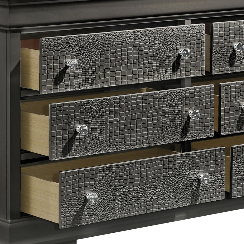 Blaze - Modern 6 Drawer Dresser