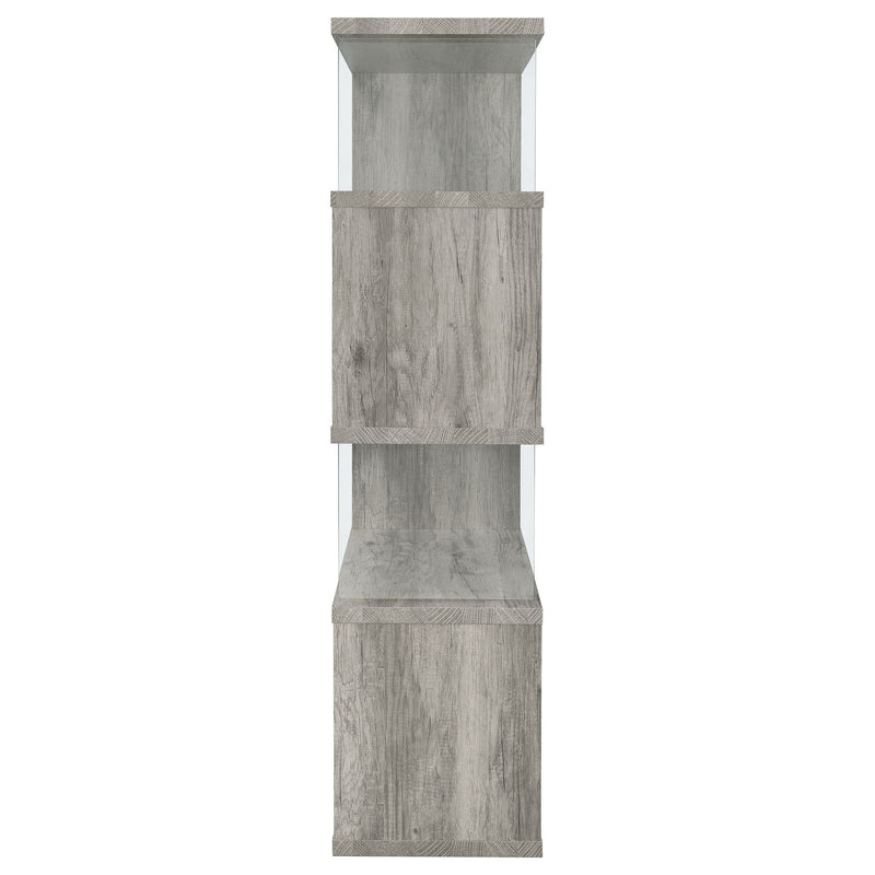Elias - 4 Shelf Bookshelf With Zigzag Design