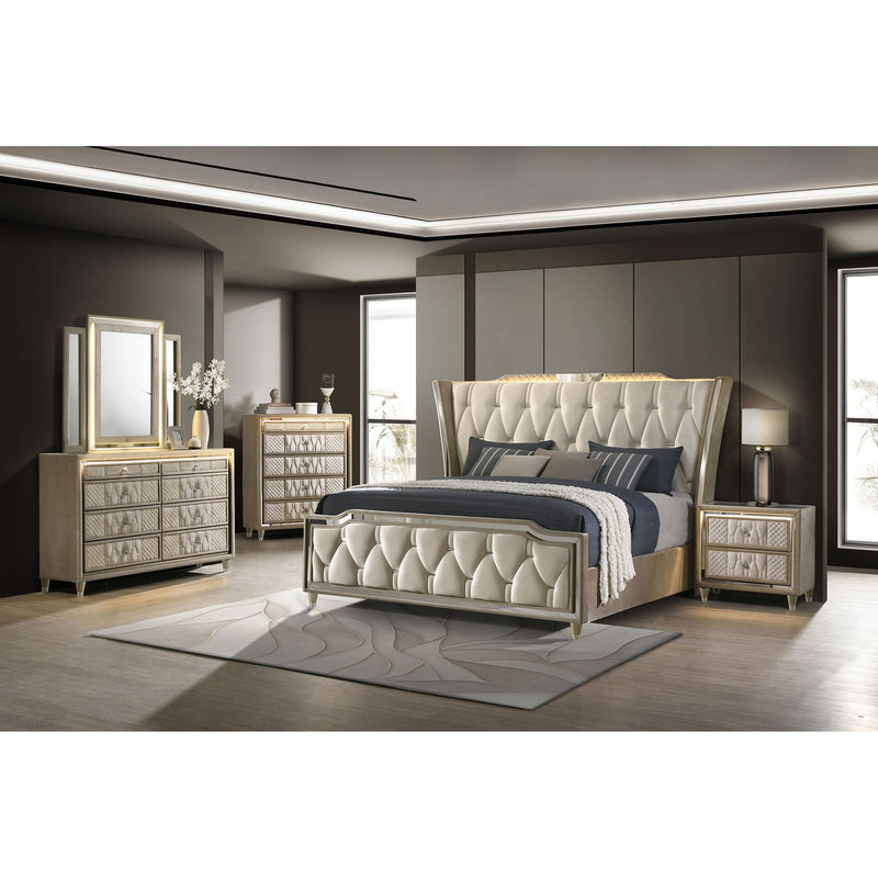 Mika - 5 Drawer LED Chest