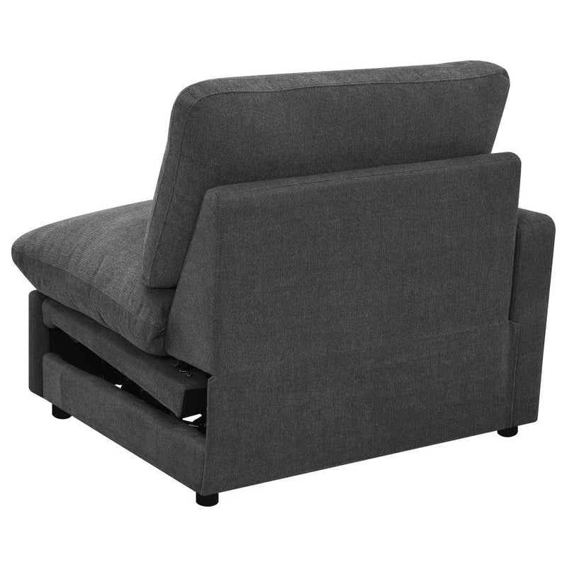 Collins - Modular LAF Power Recliner - Dark Gray