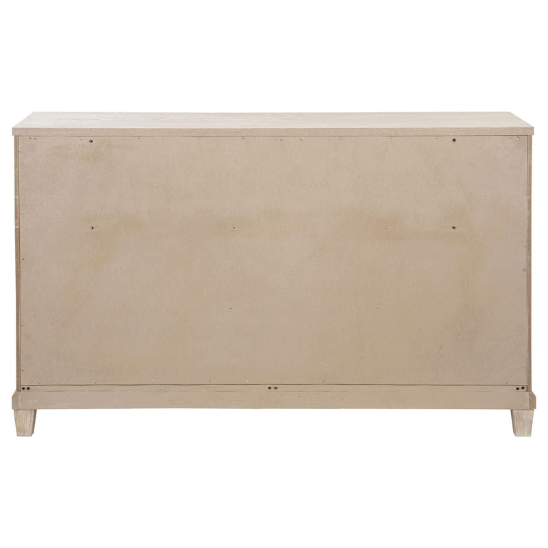 Pembroke 6-drawer Bedroom Dresser Cabinet Washed Oak