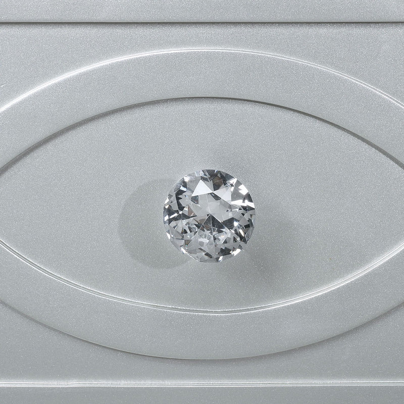 Arabesque - 6 Drawer Dresser With Mirror - Silver
