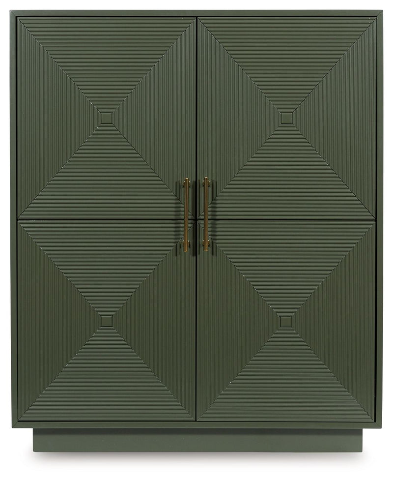 Geirwood - Accent Cabinet - Dark Green