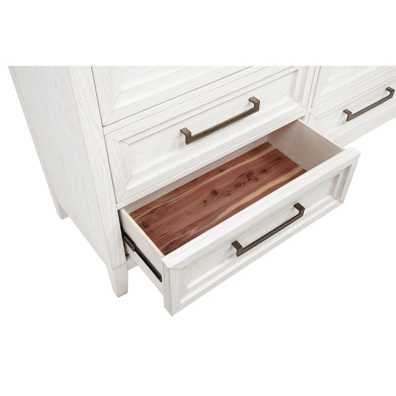 6 Drawer Dresser & Mirror - White