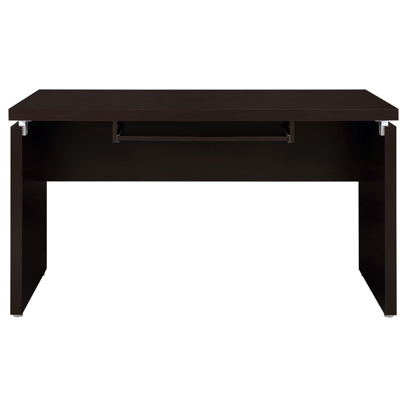 Skylar 83-inch L-Shaped Office Computer Desk Cappuccino