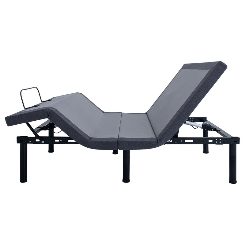 Kelven - Adjustable Bed Base With Wireless Remote And Dual Massage Motors
