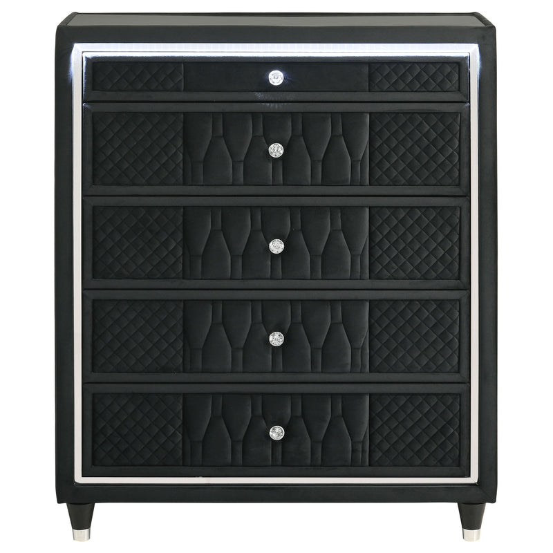 Mika - 5 Drawer LED Chest