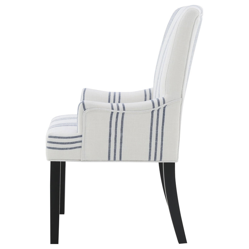 Herran Upholstered Arm Chair Beige