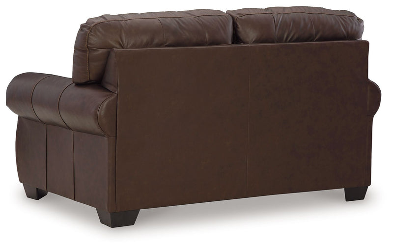 Colleton - Loveseat - Dark Brown