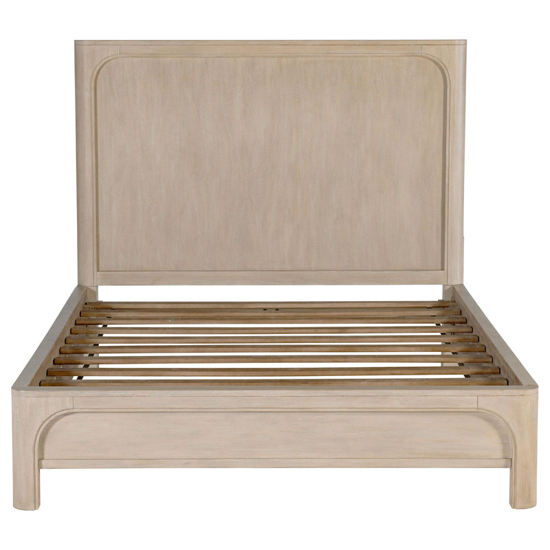 Solano 56-inch Queen Panel Bed Weathered Mango