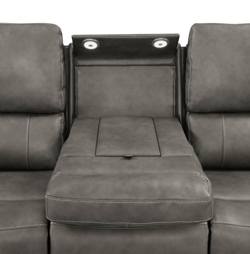 Brickston - Triple Power Reclining Sofa