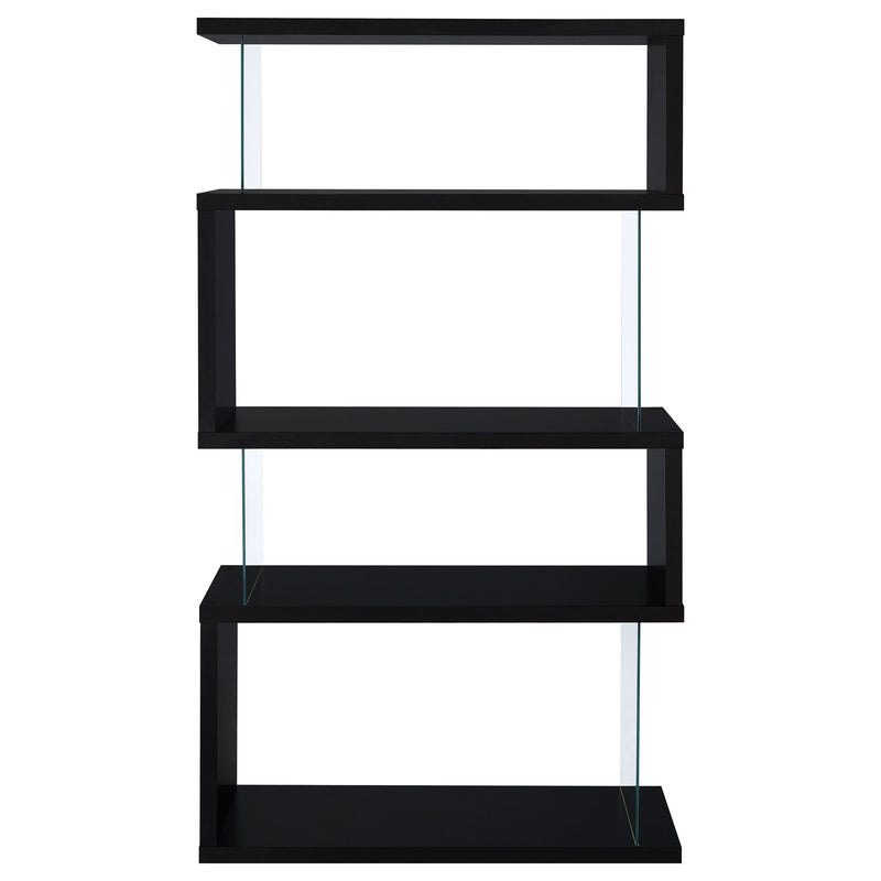 Elias - 4 Shelf Bookshelf With Zigzag Design
