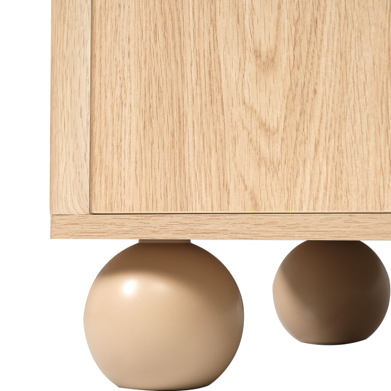 Double Sink Bathroom Vanity With Sinks, Soft Close Doors & 3 Drawers - Wood