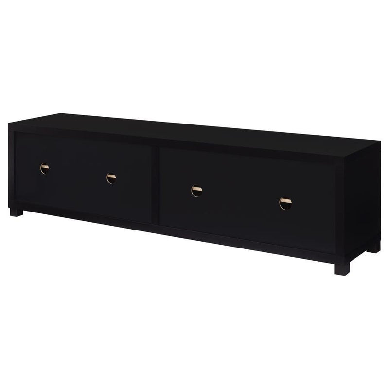 Jupiter - 3 Piece Entertainment Center TV Stand - Black