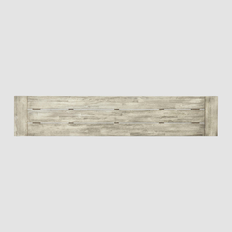 Carlisle - Outdoor Dining Bench - Gray