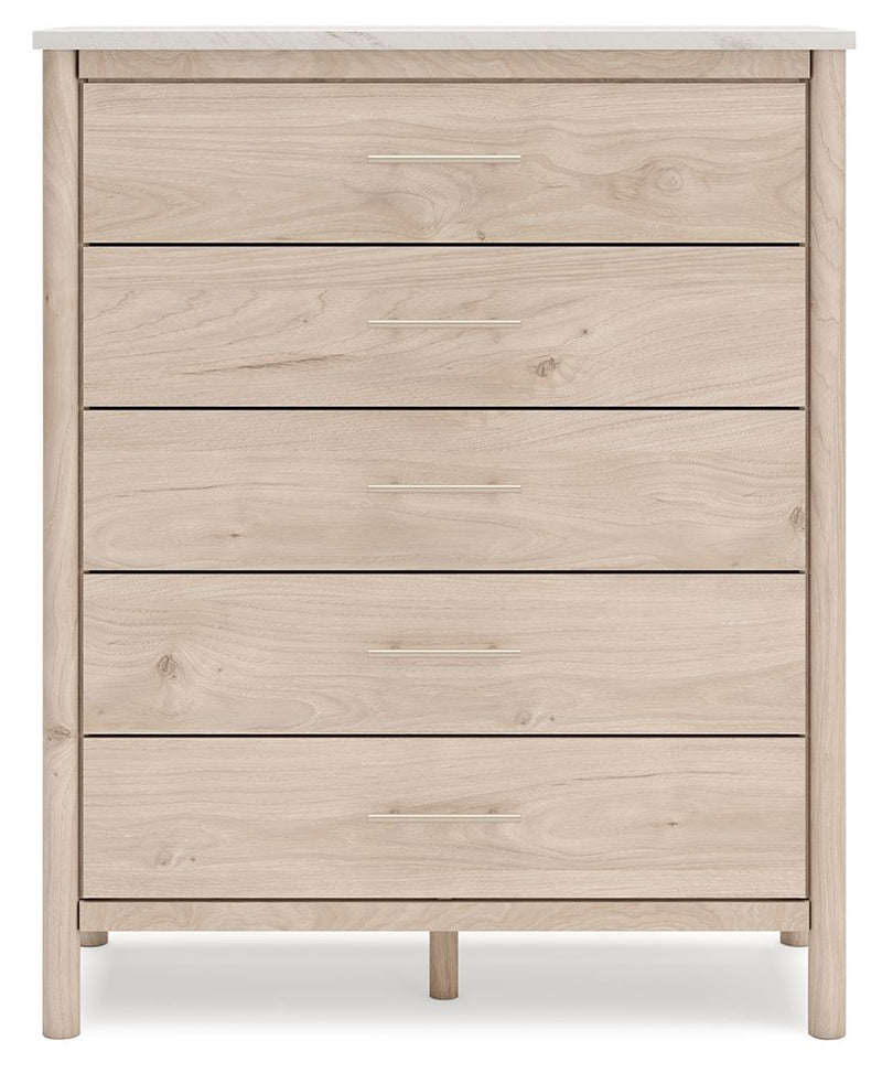Cadmori - Five Drawer Wide Chest