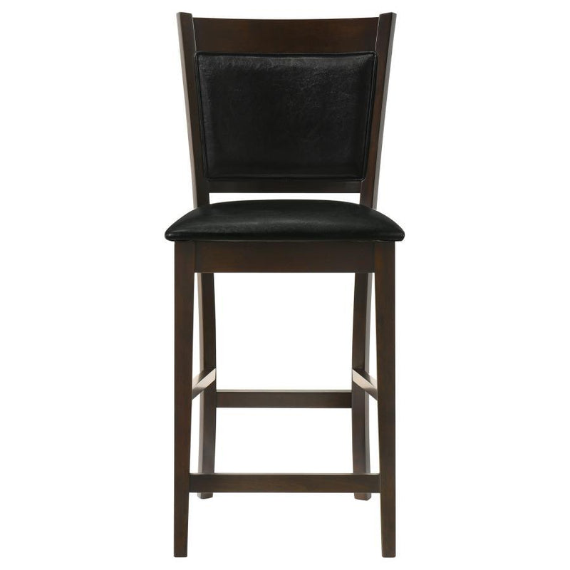 Jaden - 5 Piece Square Counter Height Dining Set - Espresso