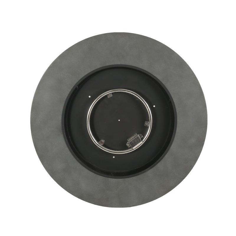 Round Iron Fire Pit With 40, 000 Btu