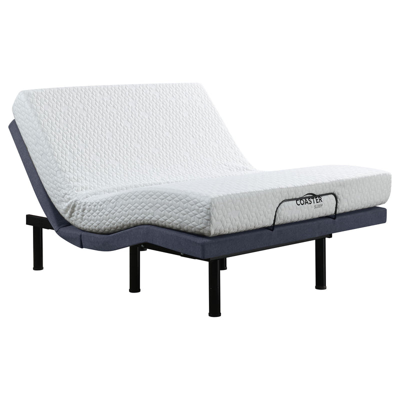 Kelven - Adjustable Bed Base With Wireless Remote And Dual Massage Motors