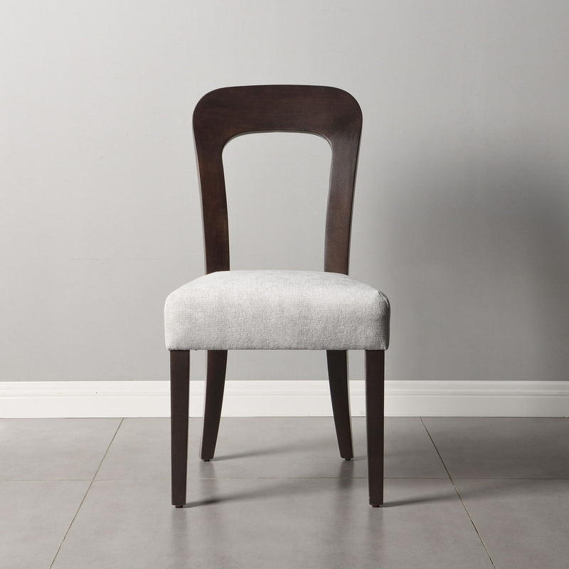 Upholstered Dining Chairs (Set of 2) - Gray