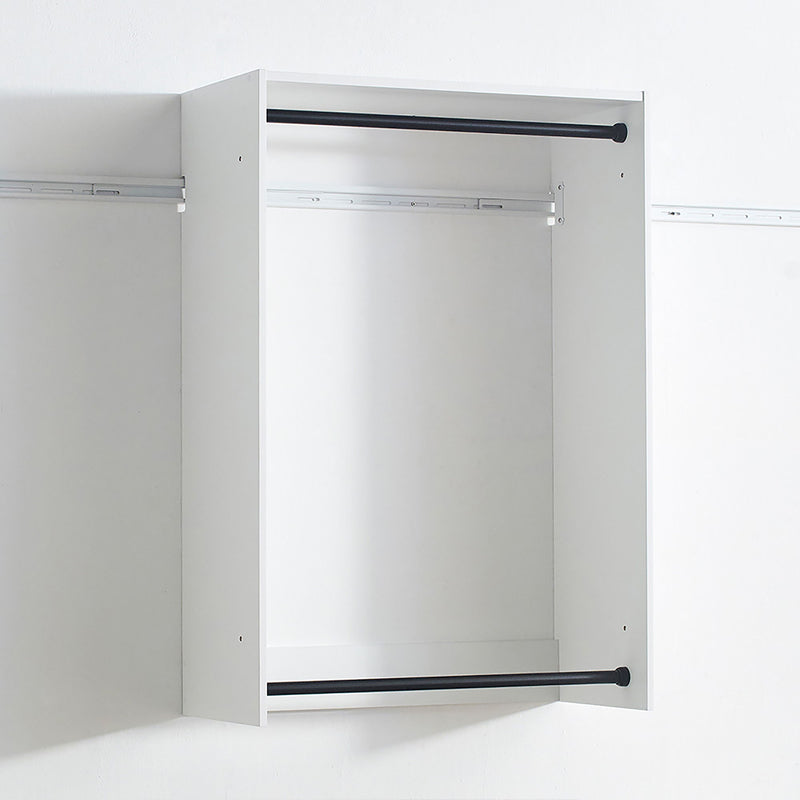 Devi - Wall Mounted Wood Closet System, Modular Units