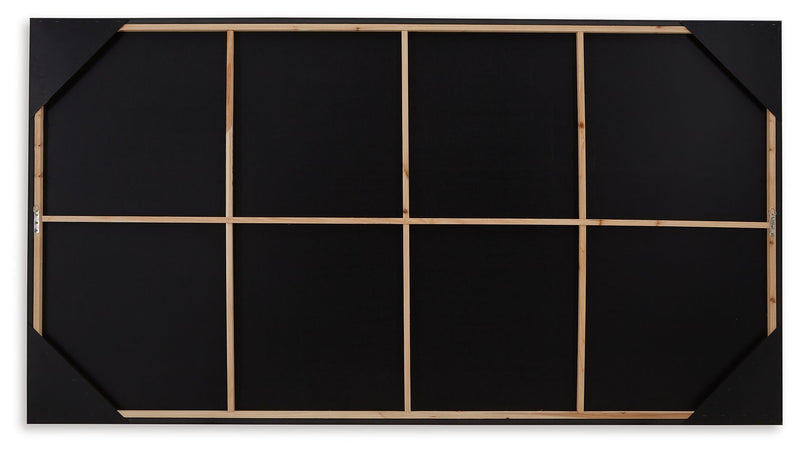 Delstone - Wall Art - Black / White