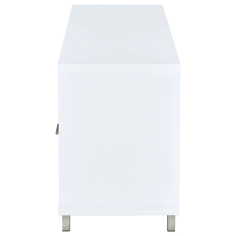 Casey 2-drawer Engineered Wood 60-inch TV Stand White