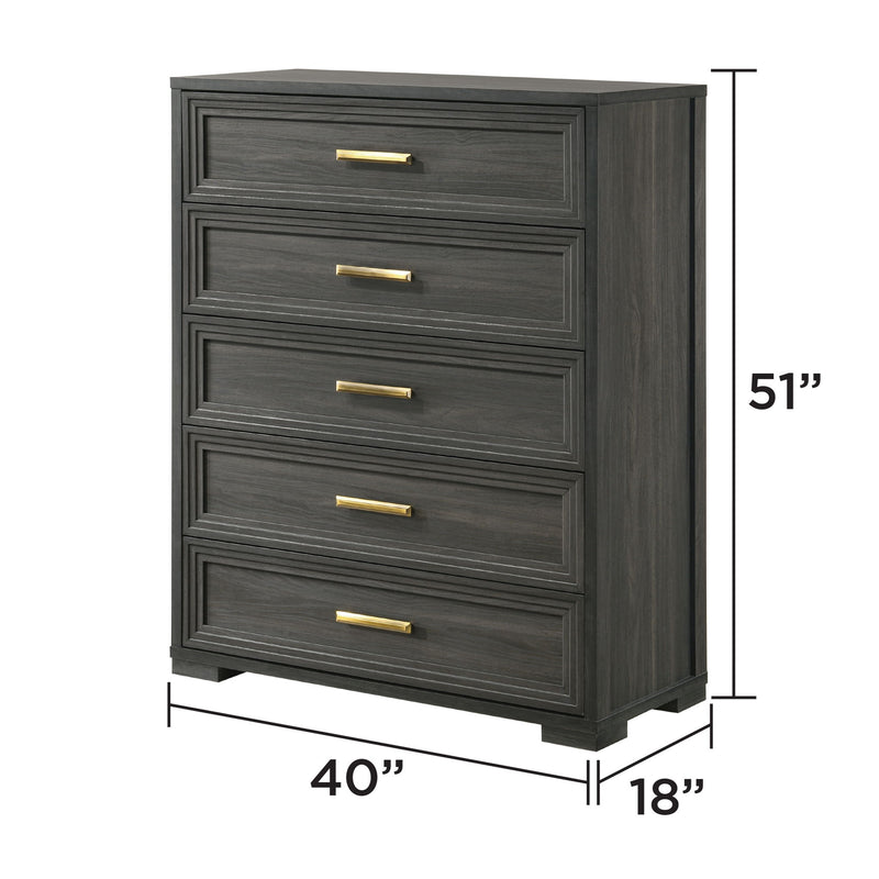 Colorado - Bedroom Set With Upholstered LED Headboard