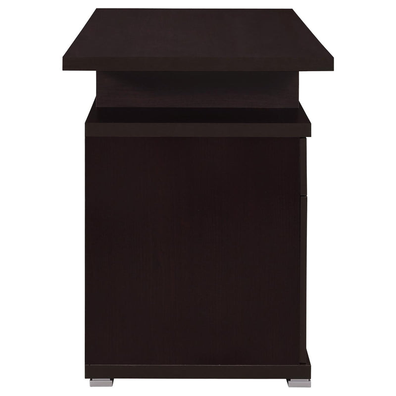 2 Drawer Reversible Office Desk With Modular Design