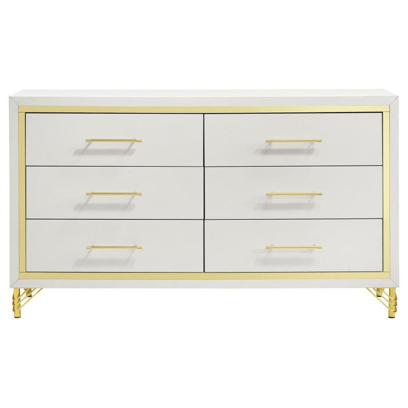 Lucia - 6-Drawer Dresser