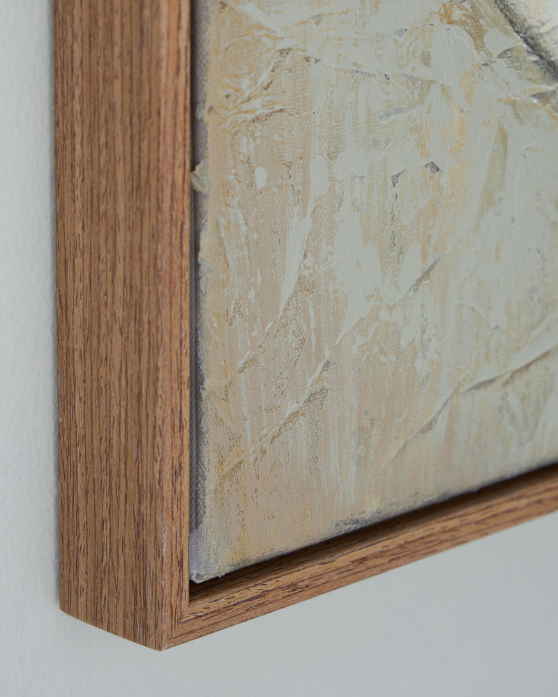 Bexlen - Wall Art Set (Set of 2) - Tan / Taupe / Black