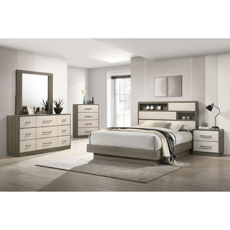 Edmondson - Bookcase Headboard Bed