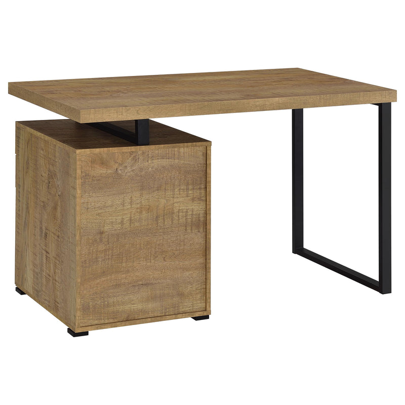 Trowbridge - 3 Drawer Office Desk - Mango Color
